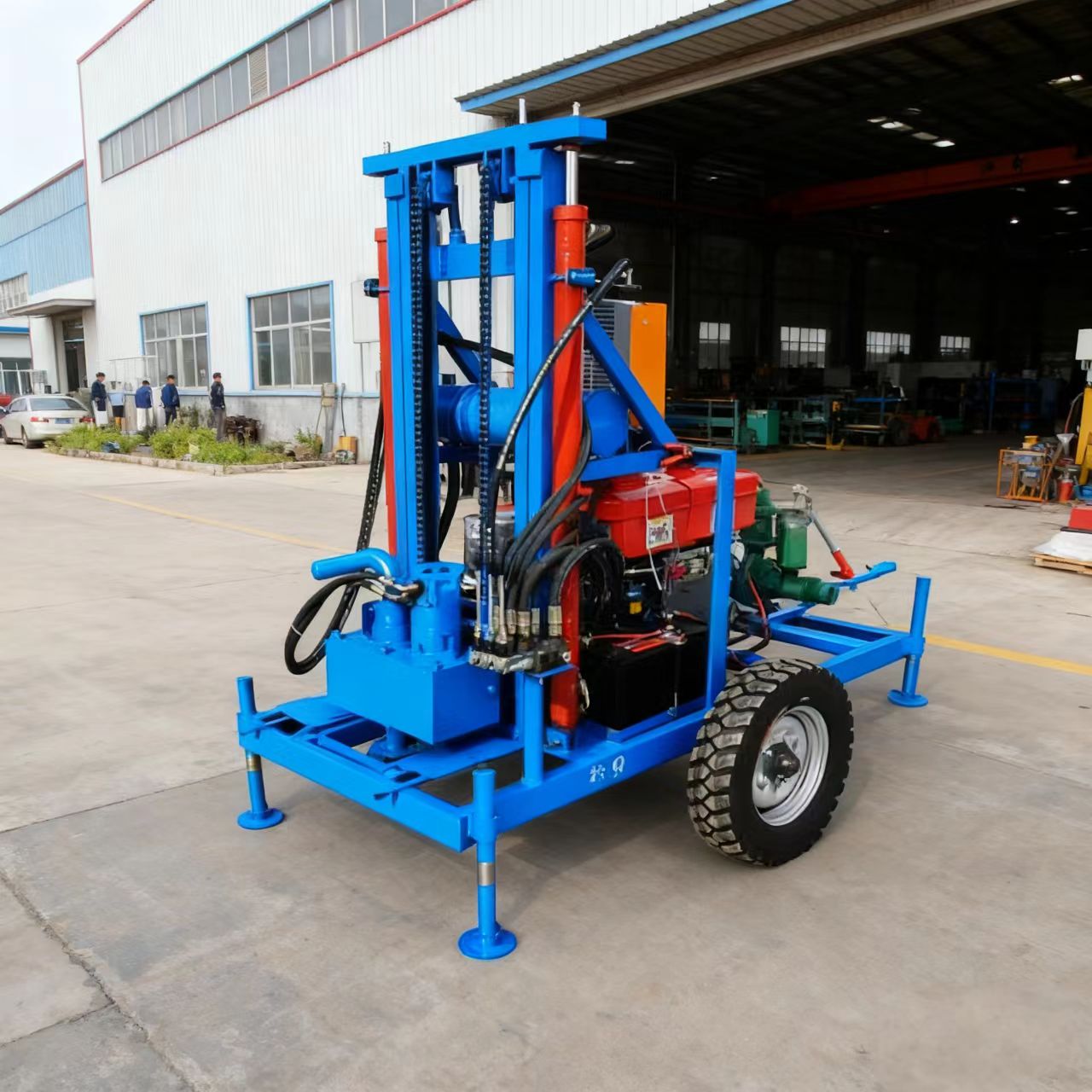 Diesel hydraulic drilling rig  CY-25S